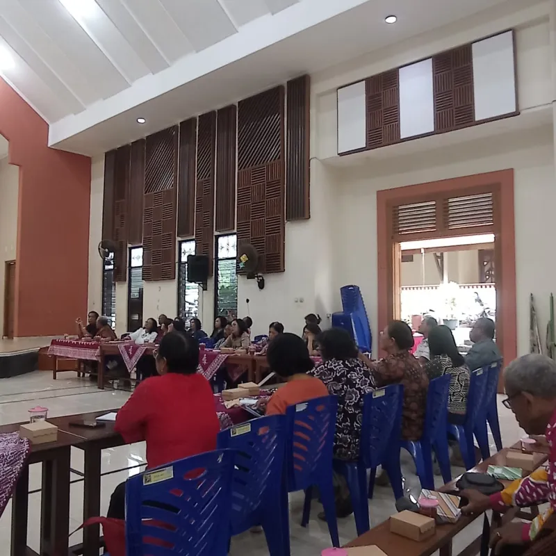 Temu Tim Pelayanan PIUL di Paroki Sedayu, Perkuat Jejaring Pendampingan Lansia